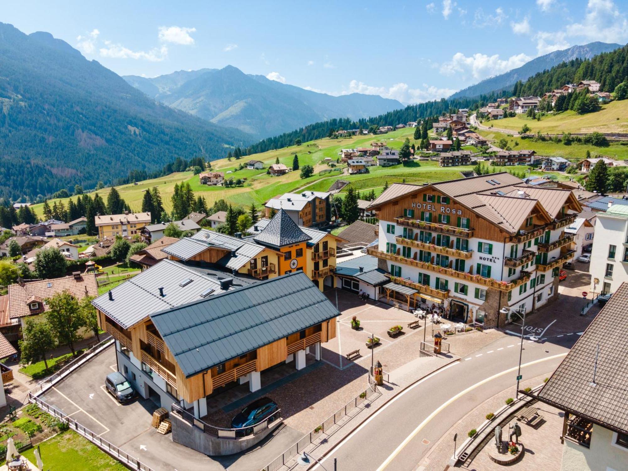 Hotel Rosa Wellness & Spa Vigo di Fassa Exterior foto